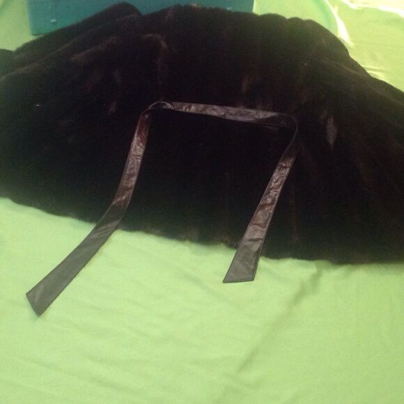 VINTAGE Dubrowsky & Joseph faux fur coat size 14? - Picture 7 of 8